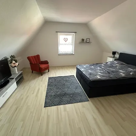 2,5 Raum Ferienwohnung Moebliert Dachgeschoss Niederorschel Eksteriør billede